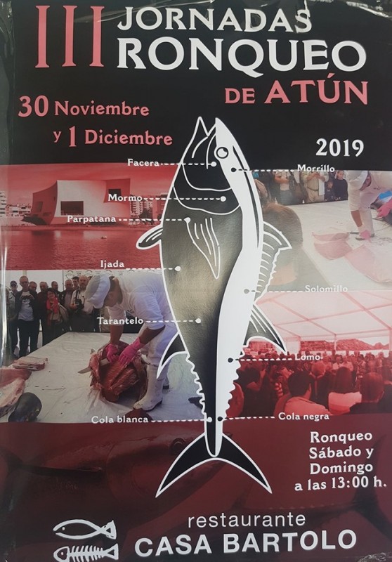 <span style='color:#780948'>ARCHIVED</span> - 30th November to 1st December tuna cutting demonstration at Casa Bartolo in Águilas