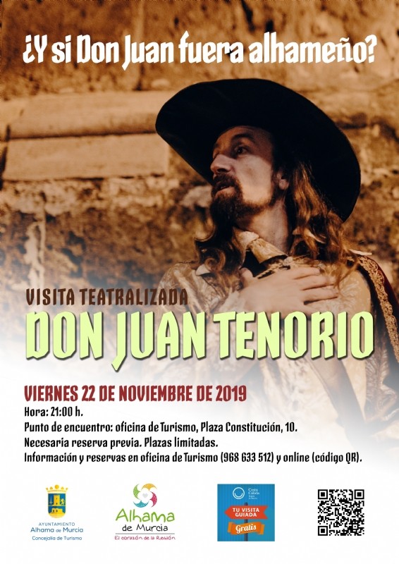 <span style='color:#780948'>ARCHIVED</span> - Friday 22nd November Theatrical visit Alhama de Murcia; Don Juan Tenorio