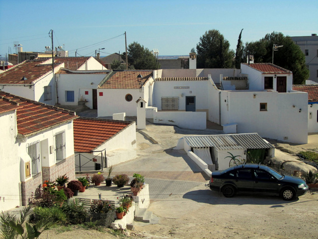 The cave houses of San Miguel de Salinas