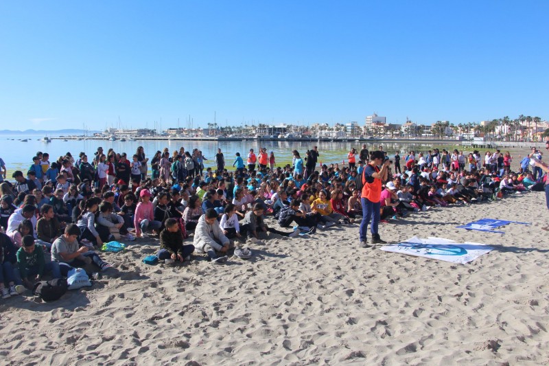 <span style='color:#780948'>ARCHIVED</span> - Environmental education for children on the beach in San Pedro del Pinatar