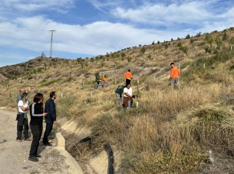 More than 2,100 new trees and shrubs planted in Aguilas