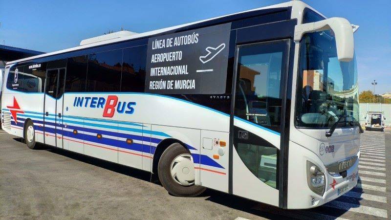 Murcia Airport bus timetable summer 2024