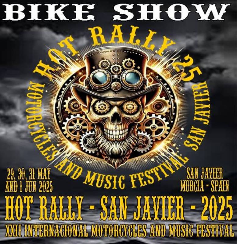 May 29-June 1 Hot Rally Bike Festival in San Javier