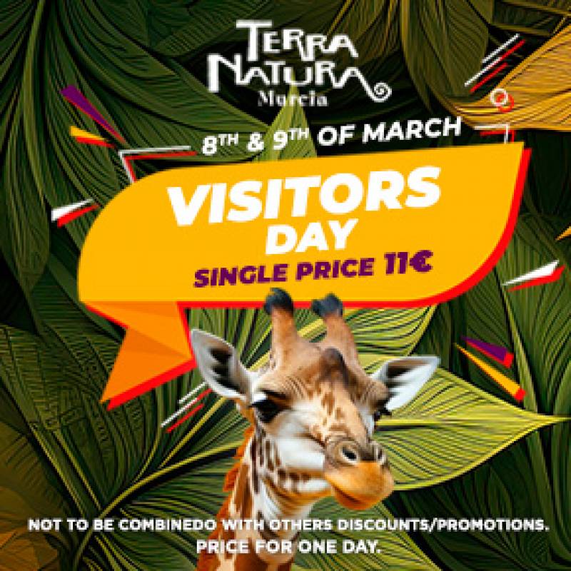 March 8-9 Terra Natura Murcia Visitors Day deal