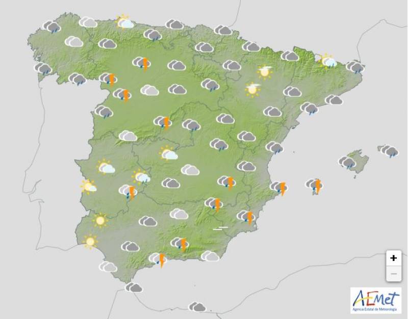 Storm Jana puts half of Spain on alert: Weather forecast March 6-9