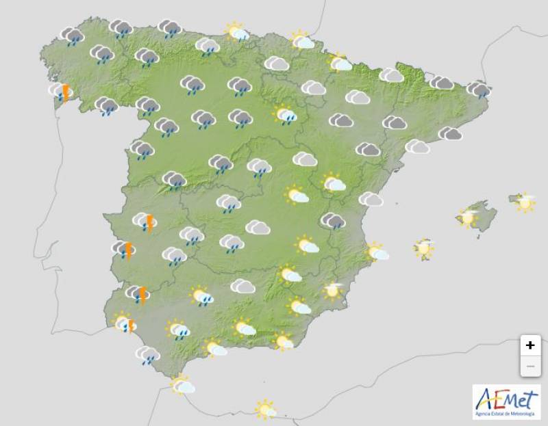 Storm Laurence brings more driving rain: Spain weather forecast March 17-20