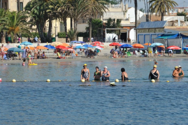 The Playa de Barnuevo in San Javier